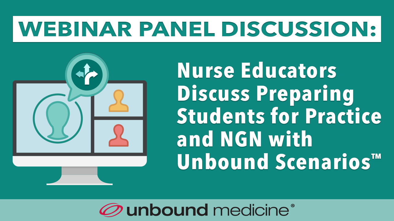 Join our host Liz Robison, certified nurse educator, as she leads a discussion about the challenges of preparing today’s students for practice and NGN.